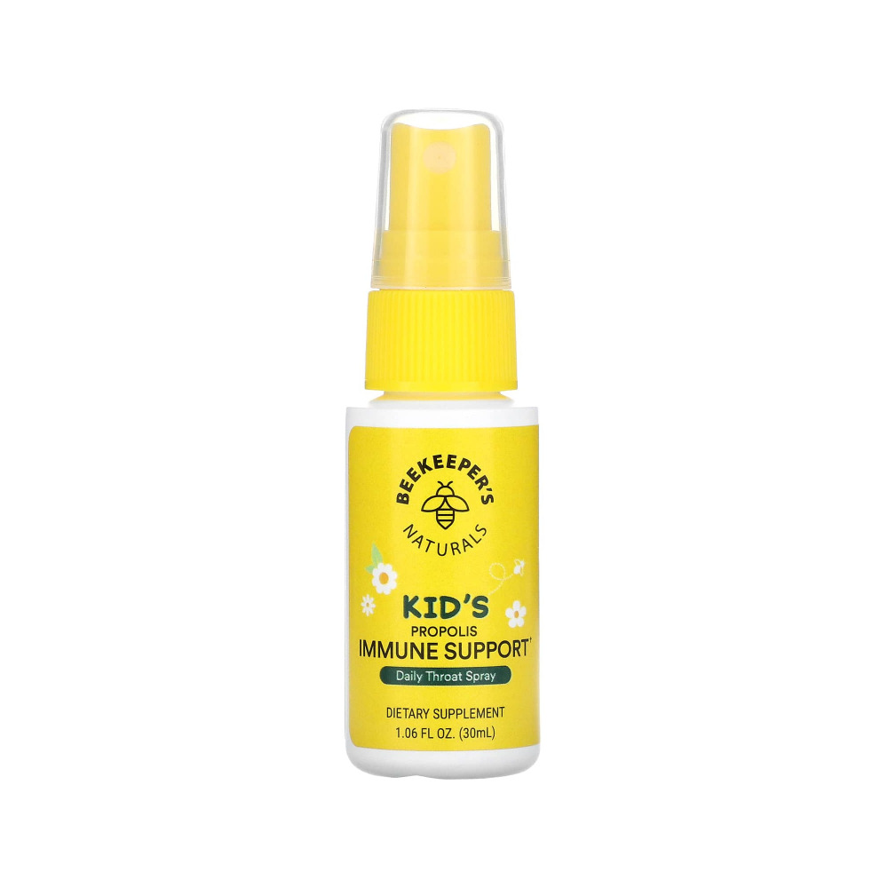 Beekeeper’s <b>Naturals</b> Immune 키즈용 프로폴리스 목 스프레이 30ml