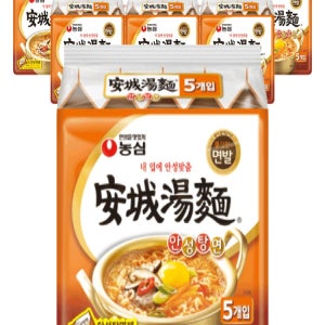 농심 안성탕면, 125g, 40개