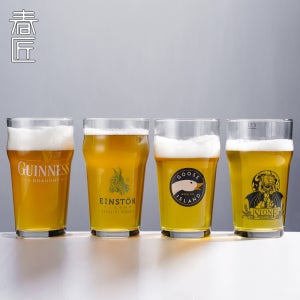 맥주 잔 4종 세트 에일 필스너 IPA 라거 구스아일랜드 아인스톡 기네스 스톤