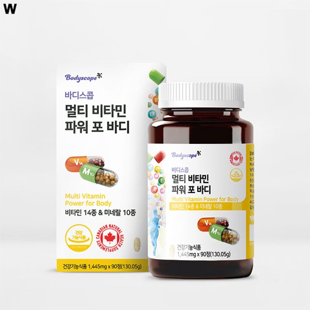 <b>멀티 비타민 파워 포 바디</b> 90정