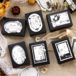 빈티지 다꾸 로멘틱 사연 시리즈 스탬프 도장