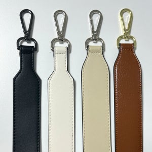 넓은 와이드 가죽 스트랩 (무광) 가방끈 토트백 숄더백 길이 가방 스트랩 고급 부자재