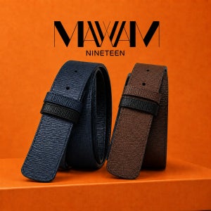 메이나인틴 명품 소가죽 혁띠 교체 허리띠 양면 가죽 벨트 남성 혁대 34mm