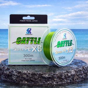 8합사 PE라인 낚시줄 합사줄 원투 바다 낚시 그린 0.6호 300M