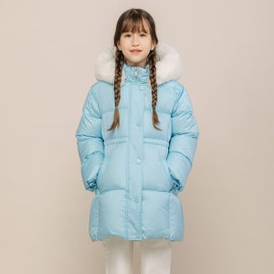 아이러브제이 A.앨리사 퍼 다운 패딩 JVWOU82