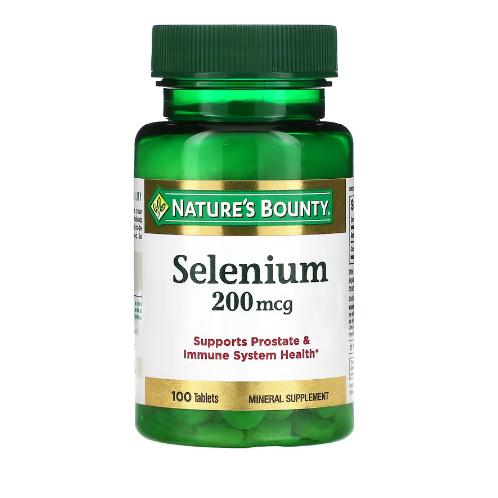<b>네이처스 바운티 셀레늄</b> 셀레니움 Selenium 200mg 100정