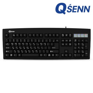 큐센 QSENN SEM-DT35 USB 유선 키보드 블랙