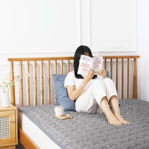 부드러운 순면 전기매트 커버 온수 매트 장판 1장+1장