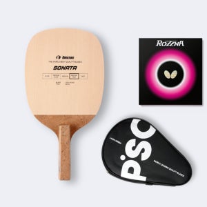 (케이스포함) 코쿠타쿠 탁구라켓 펜홀더 소나타 선택1