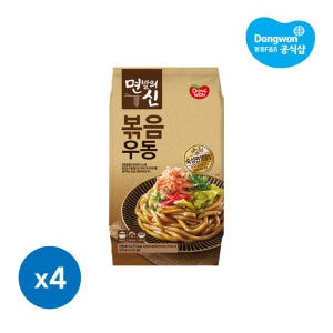 동원 면발의신 볶음우동 401.6g (2인분) 4개