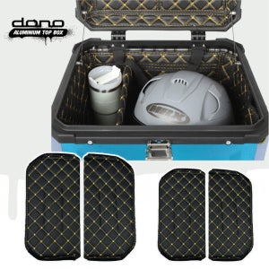 도노 오토바이 배달통 알루미늄 탑박스 대용량 고급 리어백 65L 85L DONO 칸막이