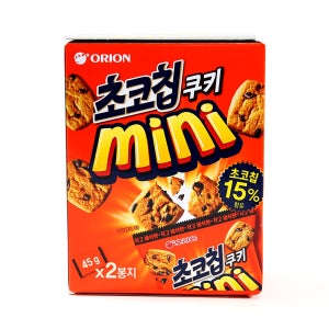 미니초코칩쿠키90g 한입간식 과자 사무실 직장