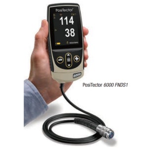 Positector 6000 FNDS1 겸용 도막두께측정기 아연+페인트 이중코팅용
