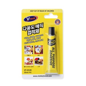 투명 공예 접착제 / 다용도 브이텍 에폭시 본드, 공예용 가정용