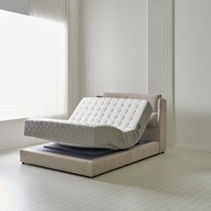 코지 텐셀원단 전동 무중력 모션 매트리스 침대 프레임 세트 SS 슈퍼싱글 사이즈