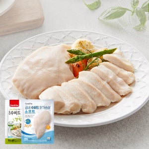[굽네] 수비드 닭가슴살 2종 혼합 10팩 (소프트/갈릭허브)