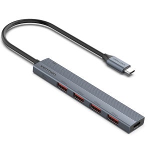 벤션 USB 3.2 Gen2 10Gbps C타입 USB 고속 멀티허브 CKHHB
