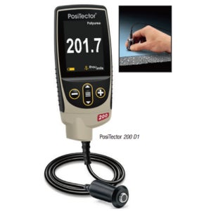 Positector 200 D1 비금속용 도막두께측정기 콘크리트 플라스틱 목재 등