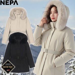네파 롱패딩 고어텍스 구스다운 발열안감 여성 아르테 자켓