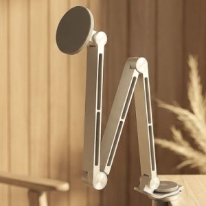 맥세이프 침대 자바라 거치대 핸드폰 누워서 스탠드 거치대 탁상용 풀접이식