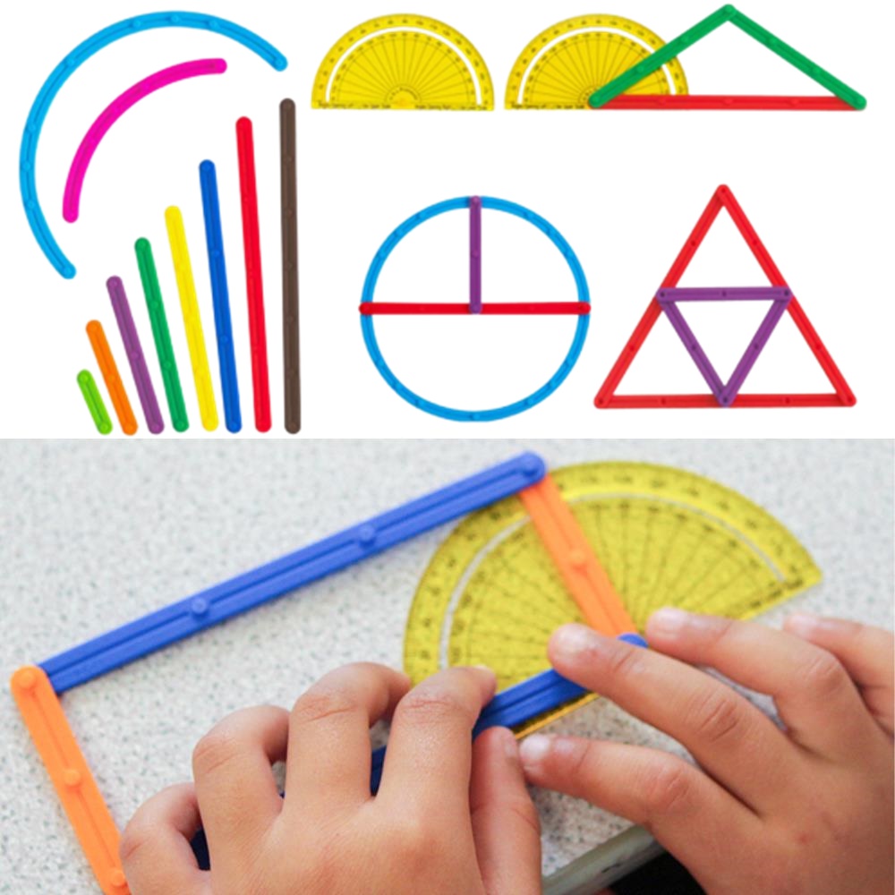 초등 저학년 영재수학 각도익히기 앵글렉스 초등각도기 보이는수학