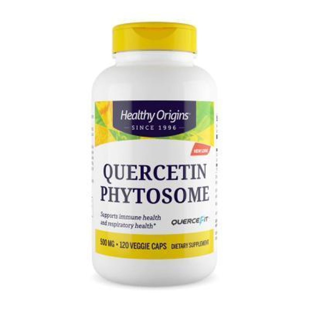 [Healthy Origins 헬시 오리진] 퀘르세틴 파이토솜 500 mg, 120 베지 캡슐, Quercetin Phytosome 500 mg