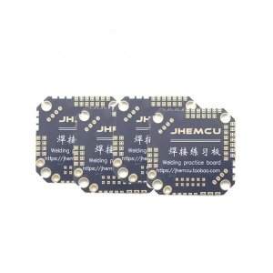 JHEMCU 용접 연습 보드 순수 PCB 회로 GHF411AIO-ICM 40A 비행 컨트롤러 DIY 부품