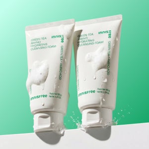 [1+1] 이니스프리 그린티 아미노 수분 저자극 클렌징폼 150ml, 2개