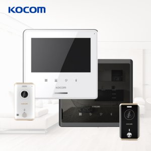 코콤 비디오폰 인터폰 아날로그 KCV-S701 초인종 카메라포함 7인치 4선식