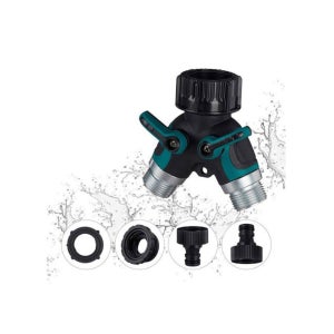 2구수도꼭지 수도분배기 양갈래수도꼭지 수전 두갈래 어댑터