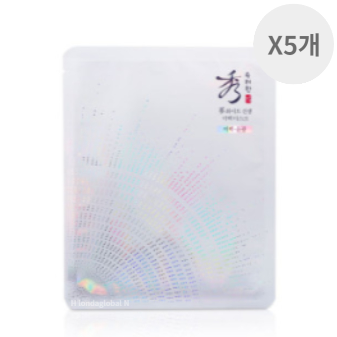 수려한백삼미백겔마스크