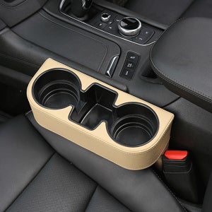 차량용 컵홀더 베이지 시트 틈새막이 자동차 컵홀더