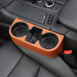 차량용 컵홀더 브라운 시트 틈새막이 자동차 컵홀더