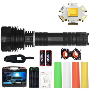 몬스터파워 마린 수중랜턴 xhp70 방수 다이버 다이빙 써치 스킨스쿠버 대륙의실수