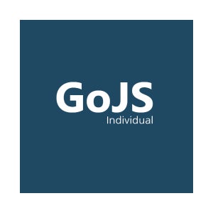 GoJS Individual License 대화형 다이어그램 구축