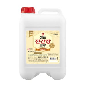 샘표 진간장 금F3 15L 간장 소스 업소용 식자재 대용량 대량 식당용 한식 발효