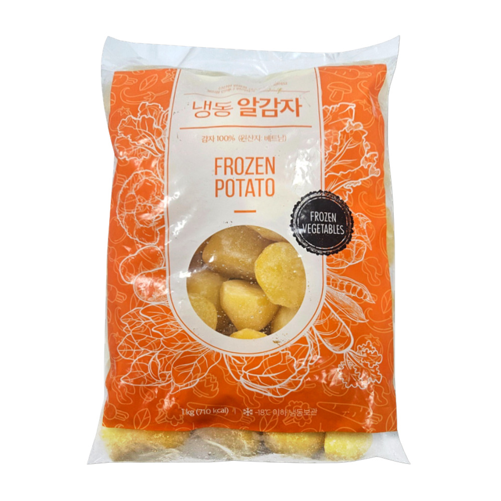 냉동 증숙 알감자 1kg