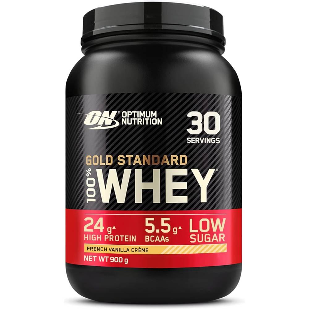 Optimum Nutrition 100% Whey Gold Standard Vanilla Cream <b>옵티멈뉴트리션</b> 100% 유청 골드 스탠다드 900g