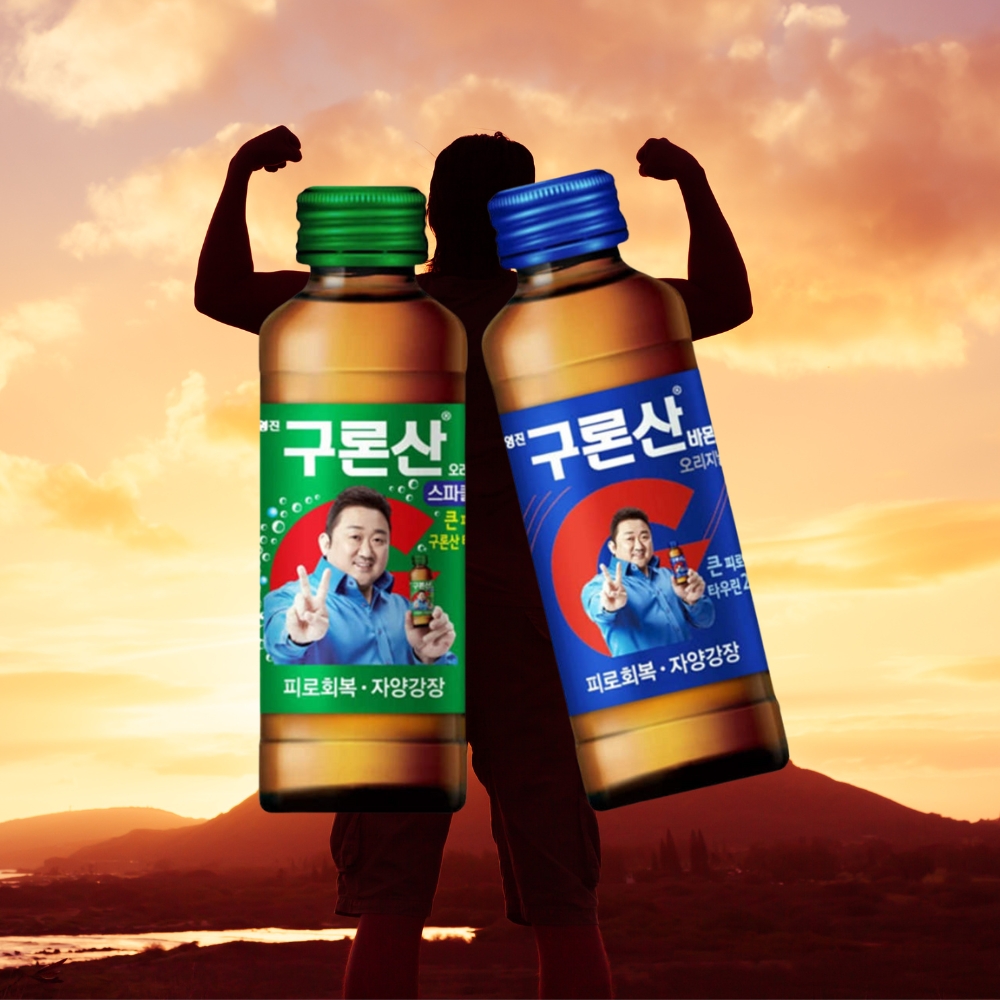 영진 구론산 바몬드 스파클링 150ml 혼합 30병 타우린 피로회복음료 <b>자양강장제</b>