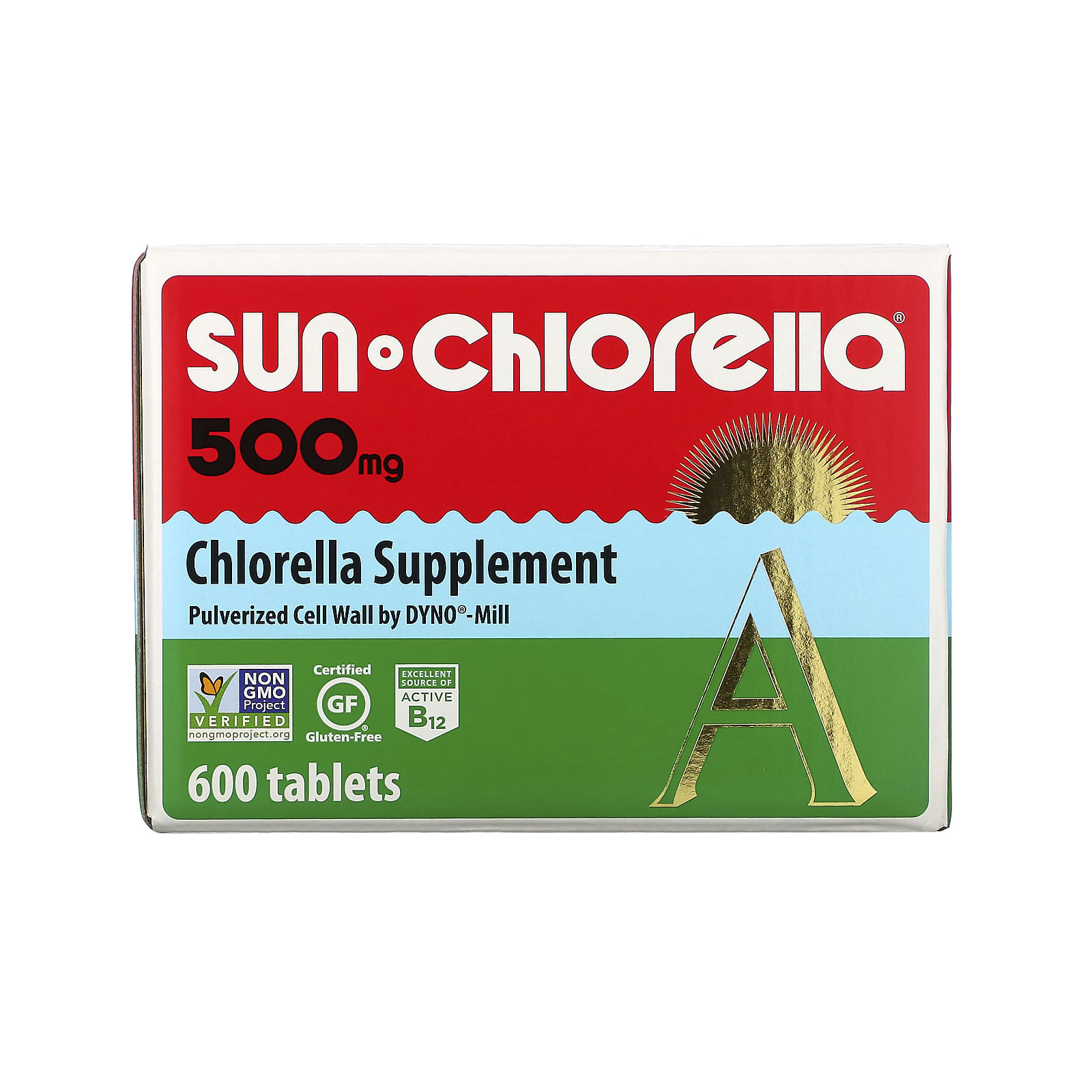 Sun Chlorella <b>클로렐라 500mg</b> 600정