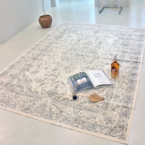 벨기에 페르시아 대형 식탁 거실러그 단모러그 먼지없는러그