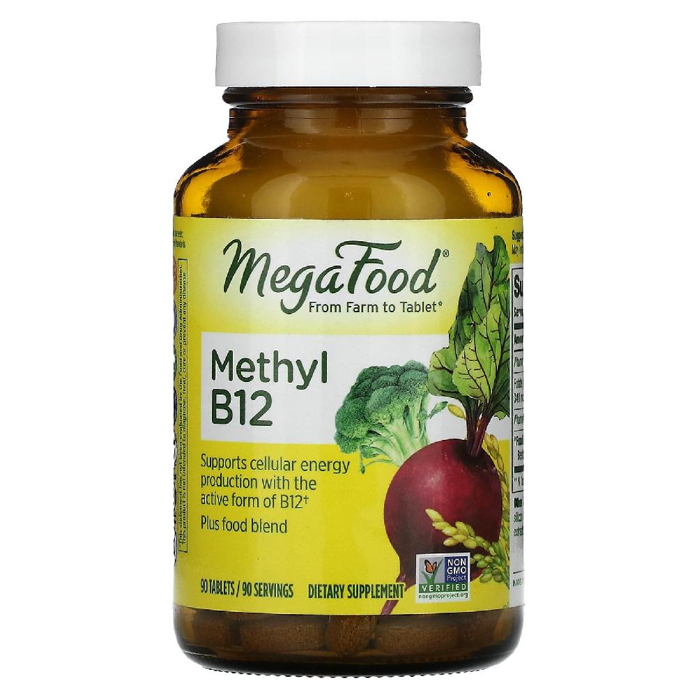 누리네 MegaFood (<b>메가푸드</b>) 메틸 B12 90정 No.66741