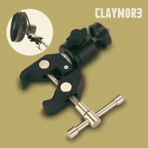 크레모아 볼헤드 멀티 클램프 1/4나사홀 랜턴 선풍기 스탠드 고정