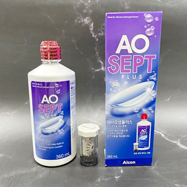 알콘에이오셉플러스 AOSEPT 모든 렌즈용 관리용액 하드렌즈, 소프트렌즈