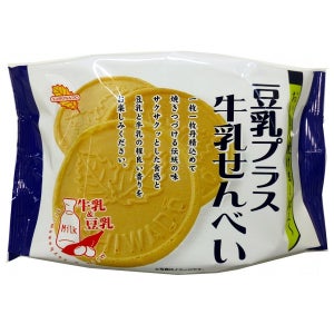 카시와도 두유 플러스 우유 센베이 10장