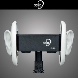 3DIO FreeSpace XLR 귀모양 마이크 ASMR 바이노럴 마이크