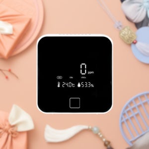 에어블S 환경부 1등급 공기질측정기 이산화탄소 일산화탄소 VOCS 온습도계 경보기