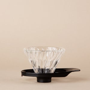 하리오 V60 글라스 드리퍼 내열유리 커피 추출기 VDGR-01-B