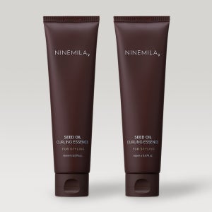 나인밀라 시드 오일 컬링 에센스 컬크림 화이트로즈향, 150ml, 2개