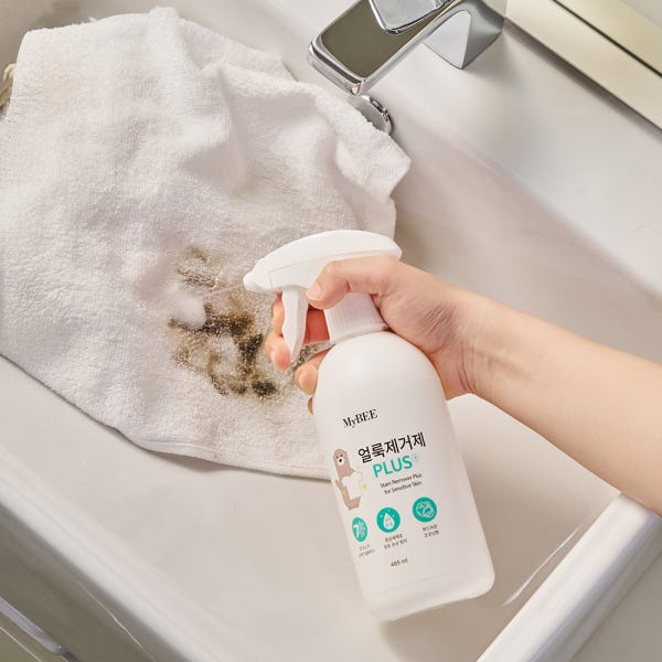 마이비 얼룩제거제 플러스 본품 485ml 1개 + 리필 400ml 2개 흰옷누런때 흰옷얼룩제거 와이셔츠목때
